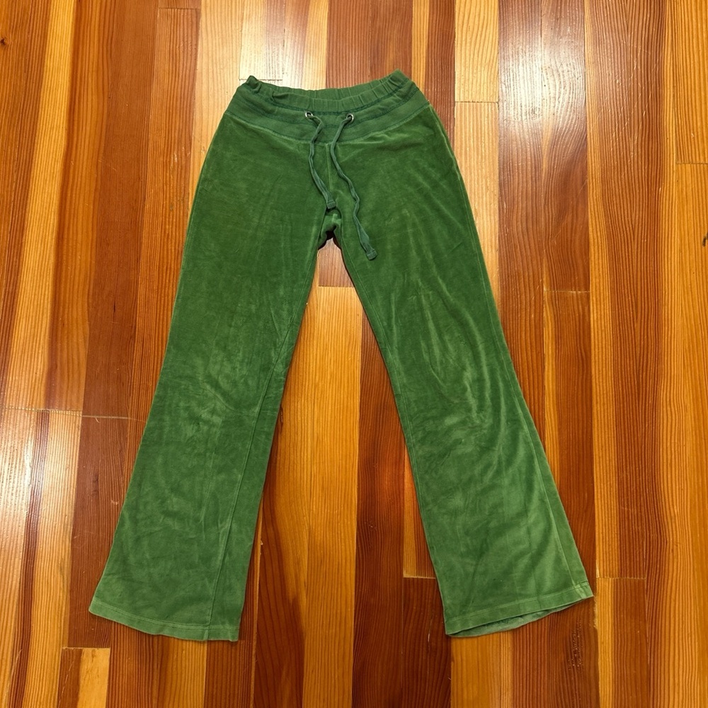 Green Vintage Track Pants